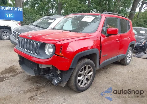 2015 Jeep Renegade Latitude from USA, damaged, VIN ZACCJBBT0FPB75382